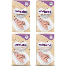 Canbebe 60x60 cm 10'lu 4 Adet Bebek Bakım Örtüsü