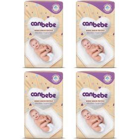 Canbebe 60x60 cm 10'lu 4 Adet Bebek Bakım Örtüsü