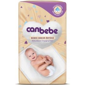 Canbebe 60x60 cm 10'lu Bebek Bakım Örtüsü