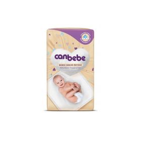 Canbebe 60x60 cm 10'lu Bebek Bakım Örtüsü