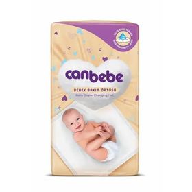 Canbebe 8'li 60x60 cm Bebek Bakım Örtüsü