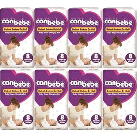 Canbebe Bebek 64 Adet 8x8 Alt Açma Örtüsü