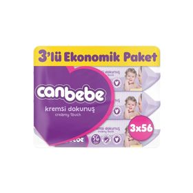 Canbebe Kremsi Dokunuş 36'lı 2016 Yaprak Islak Havlu Mendil Seti