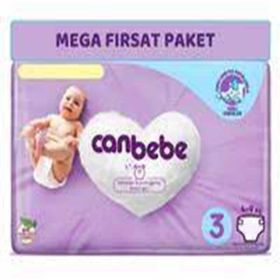 Canbebe No:3 Midi 168 Adet Bebek Bezi