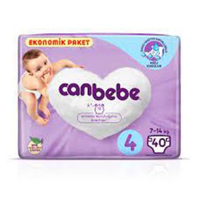 Canbebe No:4 Maxi 40 Adet Bebek Bezi
