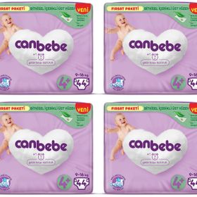 Canbebe No:4+ Maxi Plus 176 Adet Bebek Bezi