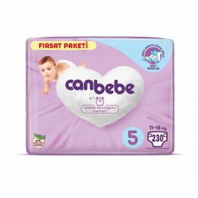 Canbebe No:5 Junior 200 Adet Bebek Bezi