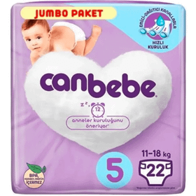 Canbebe No:5 Junior 22 Adet Bebek Bezi