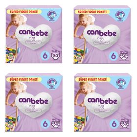 Canbebe No:6 XLarge 200 Adet Bebek Bezi