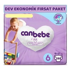Canbebe No:6 Xlarge 288 Adet Bebek Bezi