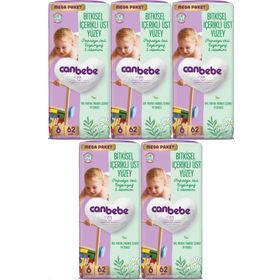 Canbebe No:6 XLarge 310 Adet Bebek Bezi