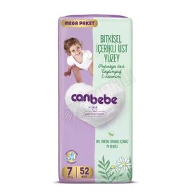 Canbebe No:7 XXLarge 260 Adet Bebek Bezi