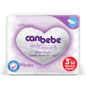 Canbebe Temel Bakım 3x56 Adet Islak Mendil