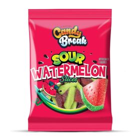 Candy Break 113 gr Sour Watermelon Karpuz Aromalı Ekşi Yumuşak Şeker