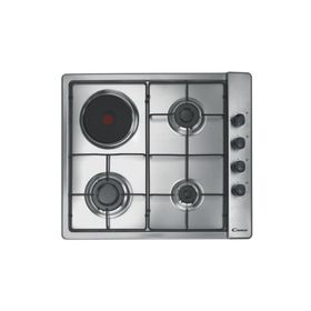 Candy CLG631SPX Hoover Inox Doğalgaz & Elekrikli Ankastre Ocak