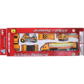 Canem Oyuncak 287927 Tırlı Metal 8 Araba Seti