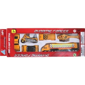 Canem Oyuncak 287927 Tırlı Metal 8 Araba Seti