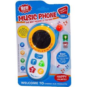 Canem Oyuncak Cy1013 4 Yeşil Müzikli Telefon