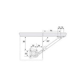 Canex 11.034.001 Hidrolik Sağ Kapak Makası