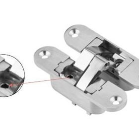Canex 110 mm Sol Ayarlı Zamak Merkez Akordiyon Menteşe
