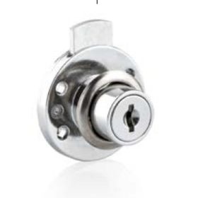 Canex 19 mm Yuvarlak Çekmece Kilidi