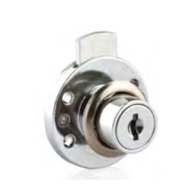 Canex 19 mm Yuvarlak Çekmece Kilidi