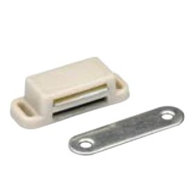 Canex Küçük Beyaz 4.5 cm Mıknatıslı Çıt Çıt Plastik