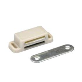 Canex Küçük Beyaz 4.5 cm Mıknatıslı Çıt Çıt Plastik