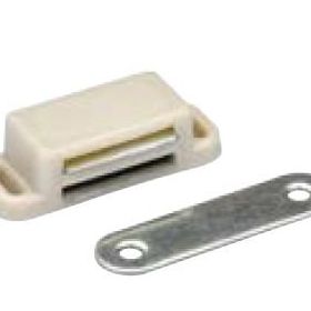 Canex Küçük Beyaz 4.5 cm Mıknatıslı Çıt Çıt Plastik