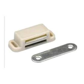 Canex Küçük Beyaz 4.5 cm Mıknatıslı Çıt Çıt Plastik