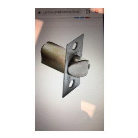 Canex Otel Tipi Topuzlu 60 mm Kilit Dili