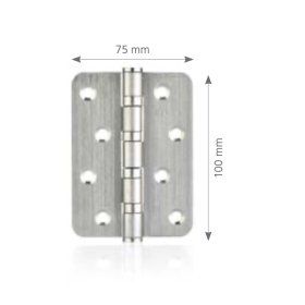 Canex Oval 02.901.523 Paslanmaz Menteşe