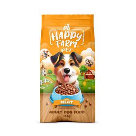 Cango 15 kg Happy Farm Etli Köpek Maması