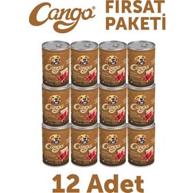 Cango Etli Yetişkin 12x415 gr Köpek Yaş Mama