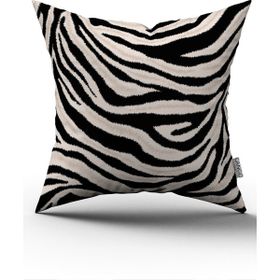 Cango Home 348 - 43 x 43 cm - Renkli Dijital Baskı Kırlent Yastık Kılıfı