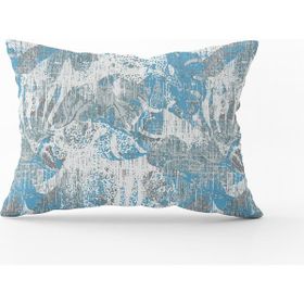Cango Home CGH100 - 43 x 43 cm - Renkli Kırlent Yastık Kılıfı