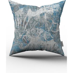 Cango Home CGH100 - 43 x 43 cm - Renkli Kırlent Yastık Kılıfı