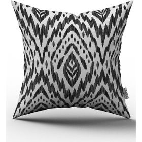 Cango Home CGH129 - 43 x 43 cm - Renkli Kırlent Yastık Kılıfı