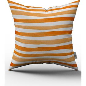 Cango Home CGH152 - 43 x 43 cm - Renkli Kırlent Yastık Kılıfı