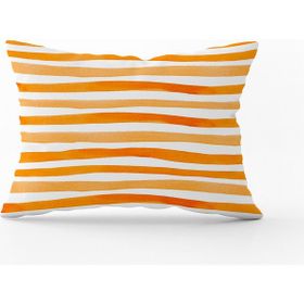 Cango Home CGH152 - 43 x 43 cm - Renkli Kırlent Yastık Kılıfı