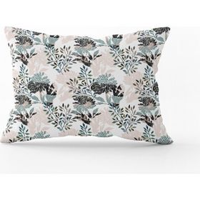 Cango Home CGH496 - 43 x 43 cm - Renkli Dijital Baskı Kırlent Yastık Kılıfı