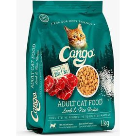 Cango Kuzu Etli ve Pirinçli 2 x 1 kg Yetişkin Kedi Maması
