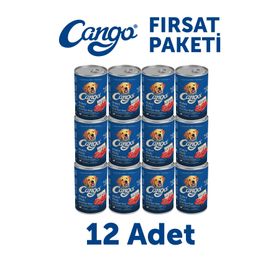 Cango Kuzu Etli Yavru 12x415 gr Yaş Köpek Mama