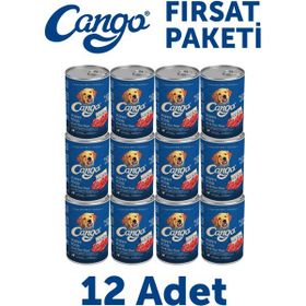 Cango Kuzu Etli Yavru 12x415 gr Yaş Köpek Mama