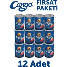 Cango Kuzu Etli Yavru 12x415 gr Yaş Köpek Mama