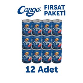 Cango Kuzu Etli Yavru 12x415 gr Yaş Köpek Mama