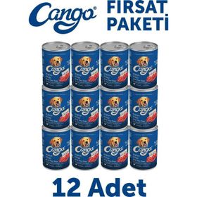 Cango Kuzu Etli Yavru 12x415 gr Yaş Köpek Mama