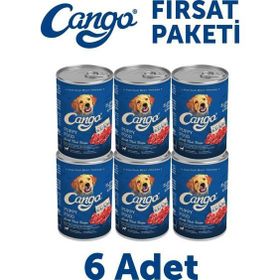 Cango Kuzu Etli Yavru 6x415 gr Yaş Köpek Mama