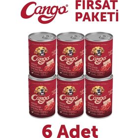 Cango Kuzu Etli Yetişkin 6x415 gr Yaş Köpek Mama
