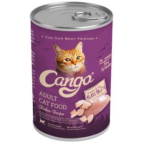 Cango Tavuklu 6x415 gr Yetişkin Konserve Yaş Kedi Maması